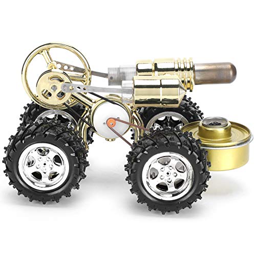 Miniatur-Stirlingmotor, Modellauto, Motorspielzeug, Pädagogisches Physik-Wissenschaftsexperimentset von Srliya