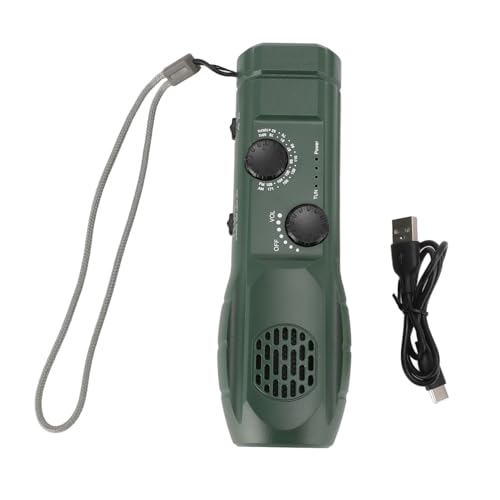 Multifunktionales Notfallradio mit Taschenlampe Handkurbel Netzteil, AM FM Tragbares Radio mit SOS -Alarm, Geeignet für Notfallaktivitäten Im Außenbereich, Heimgebrauch Multifunktionales Notfallradio mit Taschenlampe Handkurbel Netzteil, AM FM Tragbares Radio mit SOS -Alarm, Geeignet für Notfallaktivitäten Im Außenbereich, Heimgebrauch von Srliya