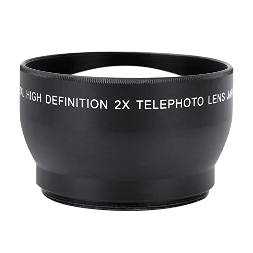 Objektiv 2X Telekonverter 9×9×8 52mm 2X Vergrößerung Telekonverter Teleobjektiv für 52mm Mount Kamera von Srliya