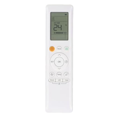 RG10A-BGEF AC-Fernbedienung, Hochempfindlicher Ersatz durch Vollständige Zugriff auf Knöpfe, Langlebiges Premium-ABS-Material für RG10L1 BGEF-Klimaanlage RG10A-BGEF AC-Fernbedienung, Hochempfindlicher Ersatz durch Vollständige Zugriff auf Knöpfe, Langlebiges Premium-ABS-Material für RG10L1 BGEF-Klimaanlage von Srliya