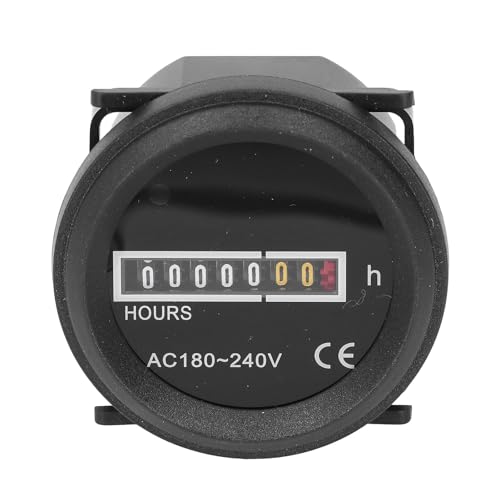 Rundstunden -Meter -PC Hohe Genauigkeit Quarz Mechanische Stunden Meter für Baufahrzeuge 180–240 VAC Rundstunden -Meter -PC Hohe Genauigkeit Quarz Mechanische Stunden Meter für Baufahrzeuge 180–240 VAC von Srliya