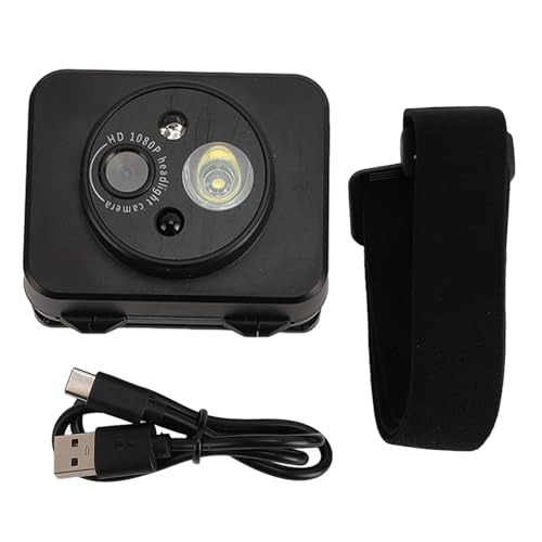 Srliya 1080P-Kamera, 45-Grad-Einstellung, Freisprech-Recorder Zum Laufen mit Wellensensor, Stirnlampen-Camcorder für Outdoor-Sportarten Srliya 1080P-Kamera, 45-Grad-Einstellung, Freisprech-Recorder Zum Laufen mit Wellensensor, Stirnlampen-Camcorder für Outdoor-Sportarten von Srliya