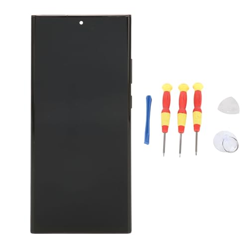 Srliya Touchscreen Display Handy Bildschirm Ersatz mit Rahmen Reparatur Werkzeug Schwarz Telefon Touchscreen Display Montage für Note 20 Ultra von Srliya