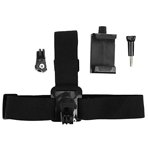 Srliya Verstellbarer, Elastischer Kopfgurt, Leichte Schwarze Halterung für Outdoor-Aufnahmen für Bewegungskameras Beim Skifahren, Angeln, Wandern und Radfahren, Kompatibel mit Srliya Verstellbarer, Elastischer Kopfgurt, Leichte Schwarze Halterung für Outdoor-Aufnahmen für Bewegungskameras Beim Skifahren, Angeln, Wandern und Radfahren, Kompatibel mit von Srliya