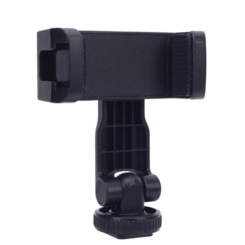 Telefonstativ -Mount -Adapter mit 1/4 Zoll Schraube Doppelkaltschuh Einstellbar Winkel Smartphone Stativhalter Clip Zum Vlogging Telefonstativ -Mount -Adapter mit 1/4 Zoll Schraube Doppelkaltschuh Einstellbar Winkel Smartphone Stativhalter Clip Zum Vlogging von Srliya