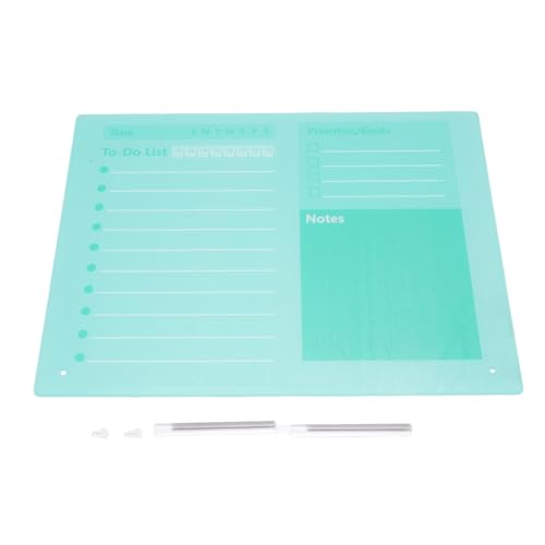 Trockener Erase Planer Board Acryl -Desktop -Kalender -TO -Listenplan -Board mit Stand for Office Home School (40 * 30 cm) von Srliya
