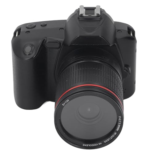 Videokamera, Digitalkamera, 3-Zoll-IPS-Bildschirm, 4K, 64 MP, 16-facher Digitalzoom, Nacht-Dual-Kameras, Camcorder mit Speicherkarte (32G) von Srliya