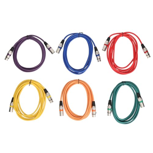 XLR -Kabel mit Männlichem Bis Weiblichem Kabel, Zwei Schichtschutz Starke Anti -Interferenz -XLR -Mikrofonkabel, Premium -Konstruktion, Ausgezeichnete Getriebe, überlegene von Srliya