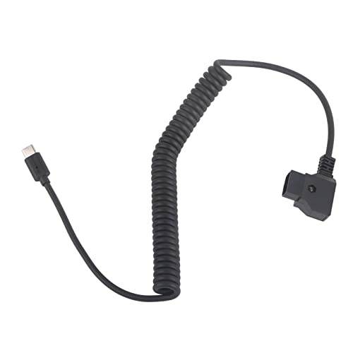 -auf-D-Tap-Stromkabel, Typ-C-auf-D-Tap-Stromversorgungskabel mit Leichtem und Kompaktem Formfaktor, 35–90 cm Federdraht, aus Hochwertigen Materialien, Entworfen für V-Mount-Akku, -auf-D-Tap-Stromkabel, Typ-C-auf-D-Tap-Stromversorgungskabel mit Leichtem und Kompaktem Formfaktor, 35–90 cm Federdraht, aus Hochwertigen Materialien, Entworfen für V-Mount-Akku, von Srliya