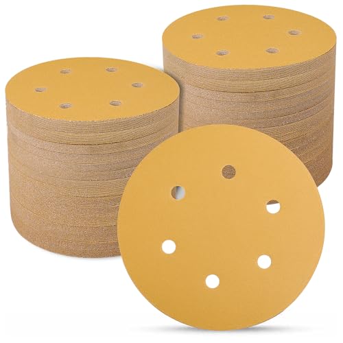 Sruhrak Schleifpapier 150mm Klett 100 Stück, 320 Körnung 6-Zoll 6 Loch Schleifscheiben Schleifscheiben 150mm klett für Uniflex-Schleifmaschinen und alle Oszillationswerkzeuge Sruhrak Schleifpapier 150mm Klett 100 Stück, 320 Körnung 6-Zoll 6 Loch Schleifscheiben Schleifscheiben 150mm klett für Uniflex-Schleifmaschinen und alle Oszillationswerkzeuge von Sruhrak