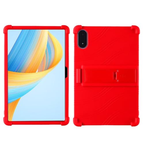 SsHhUu Hülle für Case for Honor Pad 8 12 Zoll 2022 (HEY-W09), Leichte rutschfeste Ständer Stoßfeste Silikon Schutzhülle für Honor Pad 8 12 Zoll 2022, Rot von SsHhUu