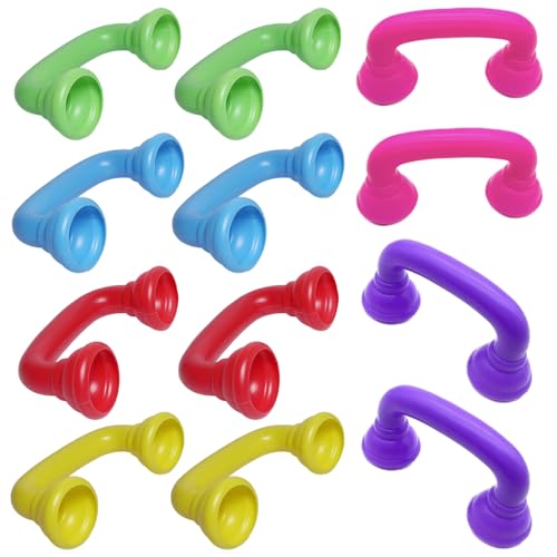 Whisper -Telefone, 12pcs 5.5x1.7 Safe Spaß farbenfrohe plastisches Bildungspädagogik Baby Telefon für Lesen, auditorisches Feedback, Beschleunigung der Leseflüssigkeit Whisper -Telefone, 12pcs 5.5x1.7 Safe Spaß farbenfrohe plastisches Bildungspädagogik Baby Telefon für Lesen, auditorisches Feedback, Beschleunigung der Leseflüssigkeit von Ssguopte