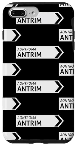 Irisches Antrim Straßenschild Hülle für iPhone 7 Plus/8 Plus von St Paddy Not Patty