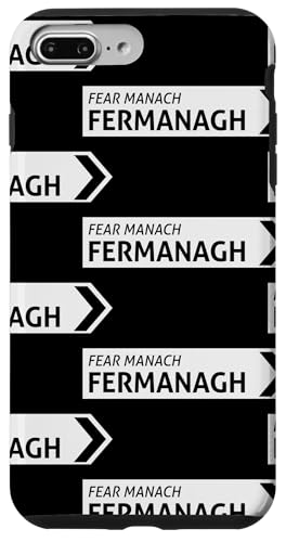 Irisches Fermanagh-Straßenschild Hülle für iPhone 7 Plus/8 Plus von St Paddy Not Patty