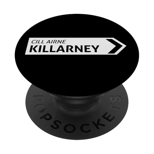 Irisches Killarney Straßenschild PopSockets Klebender PopGrip von St Paddy Not Patty