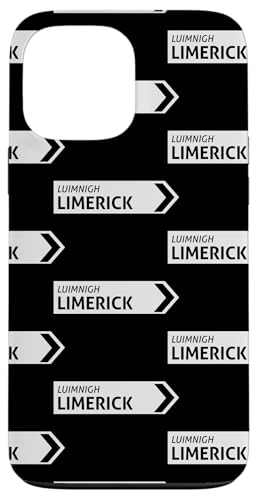 Irisches Limerick Straßenschild Hülle für iPhone 13 Pro Max von St Paddy Not Patty