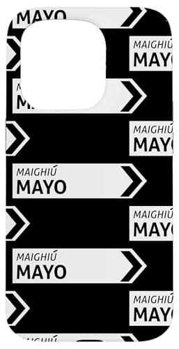Irisches Mayo Straßenschild Hülle für iPhone 15 Pro von St Paddy Not Patty