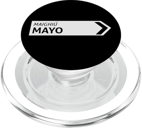 Irisches Mayo Straßenschild PopSockets PopGrip für MagSafe Irisches Mayo Straßenschild PopSockets PopGrip für MagSafe von St Paddy Not Patty