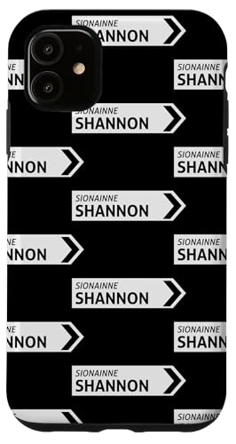 Irisches Shannon-Straßenschild Hülle für iPhone 11 von St Paddy Not Patty