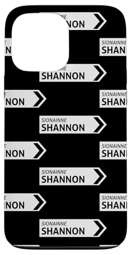 Irisches Shannon-Straßenschild Hülle für iPhone 13 Pro Max von St Paddy Not Patty