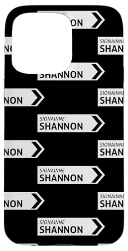 Irisches Shannon-Straßenschild Hülle für iPhone 15 Pro Max von St Paddy Not Patty