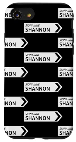 Irisches Shannon-Straßenschild Hülle für iPhone SE (2020) / 7 / 8 von St Paddy Not Patty
