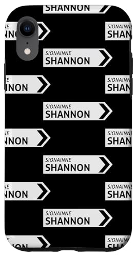 Irisches Shannon-Straßenschild Hülle für iPhone XR von St Paddy Not Patty