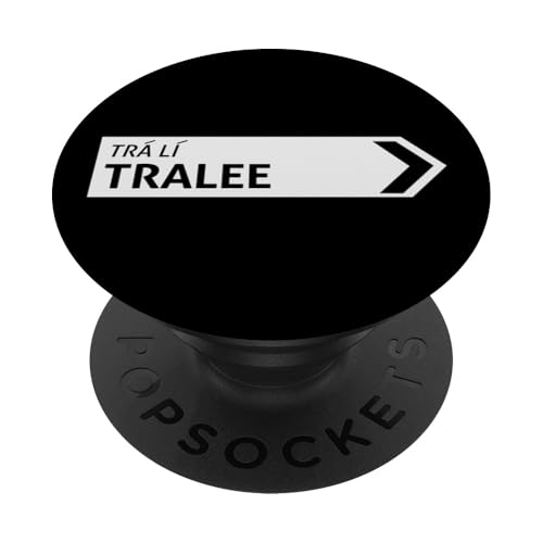 Irisches Tralee Straßenschild PopSockets Klebender PopGrip Irisches Tralee Straßenschild PopSockets Klebender PopGrip von St Paddy Not Patty