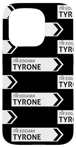Irisches Tyrone Straßenschild Hülle für iPhone 15 Pro von St Paddy Not Patty