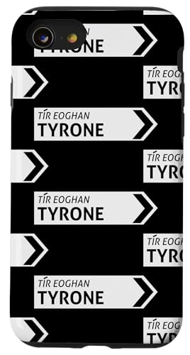 Irisches Tyrone Straßenschild Hülle für iPhone SE (2020) / 7 / 8 von St Paddy Not Patty