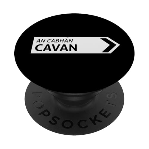 Irish Cavan Straßenschild PopSockets Klebender PopGrip von St Paddy Not Patty