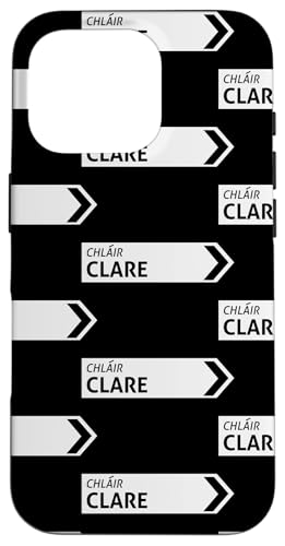 Irish Clare Straßenschild Hülle für iPhone 16 Pro Irish Clare Straßenschild Hülle für iPhone 16 Pro von St Paddy Not Patty