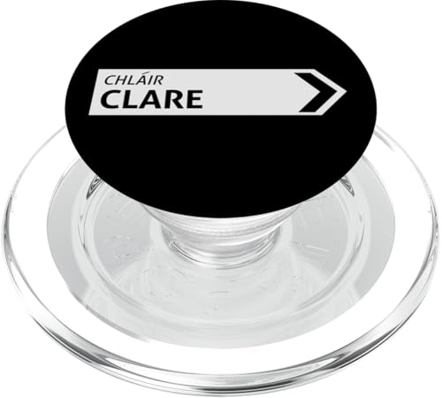 Irish Clare Straßenschild PopSockets PopGrip für MagSafe Irish Clare Straßenschild PopSockets PopGrip für MagSafe von St Paddy Not Patty