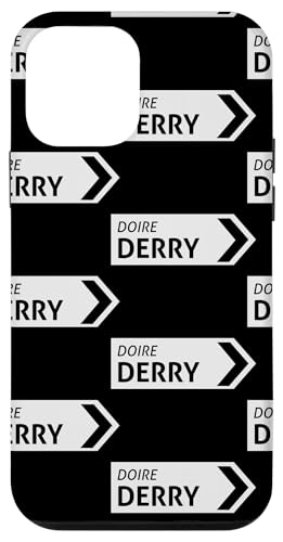Irish Derry Straßenschild Hülle für iPhone 12 mini von St Paddy Not Patty