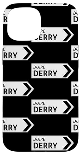 Irish Derry Straßenschild Hülle für iPhone 15 von St Paddy Not Patty