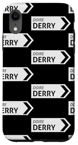 Irish Derry Straßenschild Hülle für iPhone XR von St Paddy Not Patty