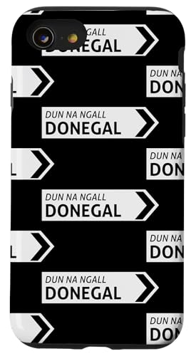Irish Donegal Straßenschild Hülle für iPhone SE (2020) / 7 / 8 von St Paddy Not Patty