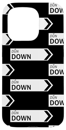Irish Down Straßenschild Hülle für iPhone 15 Pro von St Paddy Not Patty
