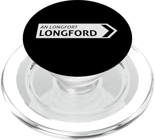 Irish Longford Straßenschild PopSockets PopGrip für MagSafe Irish Longford Straßenschild PopSockets PopGrip für MagSafe von St Paddy Not Patty