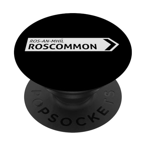Irish Roscommon Straßenschild PopSockets Klebender PopGrip von St Paddy Not Patty