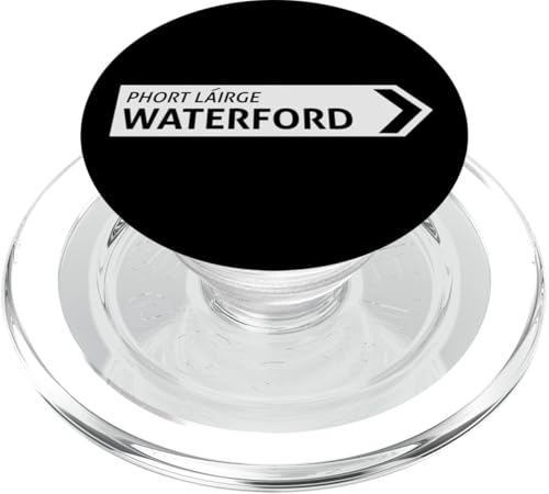 Irish Waterford Straßenschild PopSockets PopGrip für MagSafe Irish Waterford Straßenschild PopSockets PopGrip für MagSafe von St Paddy Not Patty