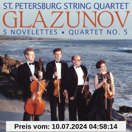 Glazunov:Novelettes for String Quartet von St.Petersburg String Quartet