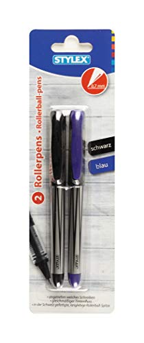 2x Rollerpen / Tintenroller / Farbe: je 1x blau + schwarz 2x Rollerpen / Tintenroller / Farbe: je 1x blau + schwarz von St.Schreib.