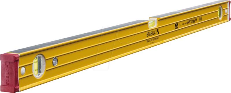 STABILA 15855 - Wasserwaage mit Seltenerd-Magnet, Type 96-2 M, 1000 mm von Stabila
