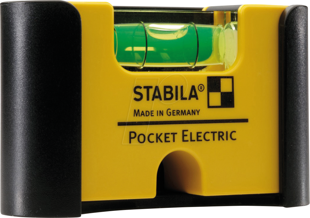 STABILA 18115 - Mini-Wasserwaage Pocket Electric, 70 mm von Stabila