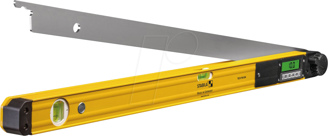 STABILA 19018 - Elektronik-Winkelmesser, TECH 700 DA, 800 mm von Stabila