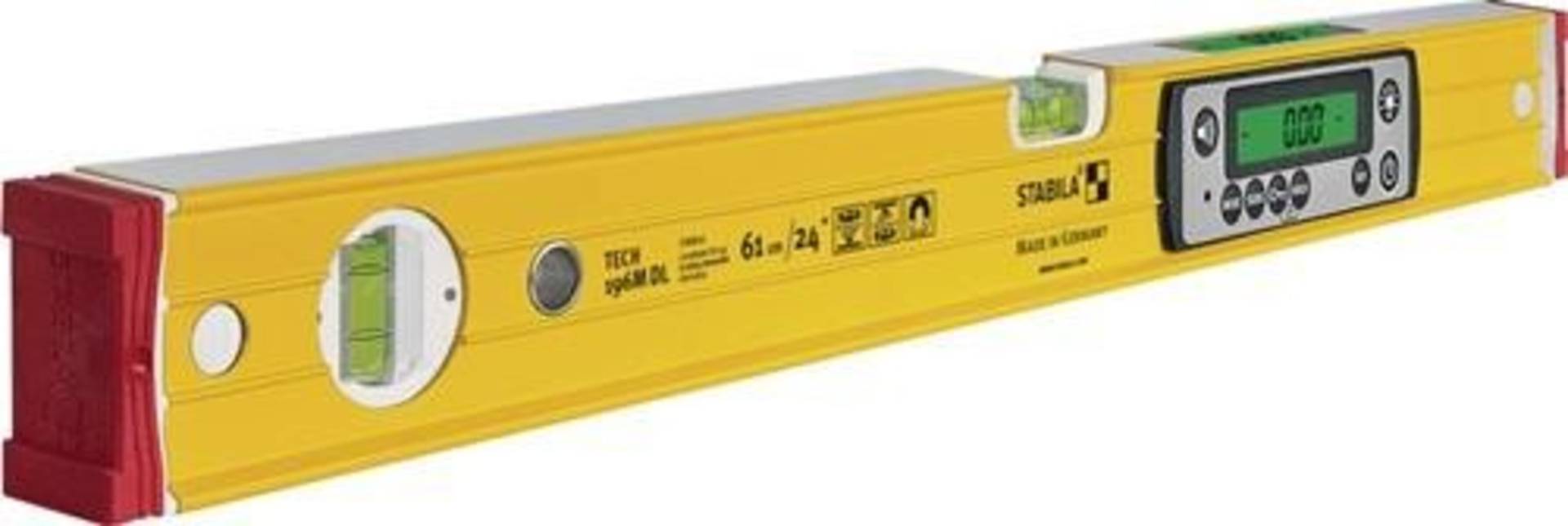 Stabila Elektronikwasserwaage TECH 196M DL 61cm Alu.gelb ± 0,5 mm/m ± 0,5 mm/m Stabila Elektronikwasserwaage TECH 196M DL 61cm Alu.gelb ± 0,5 mm/m ± 0,5 mm/m von Stabila