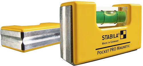 Stabila POCKET PRO MAGNETIC 17768 Mini-Wasserwaage 7cm 1 mm/m von Stabila