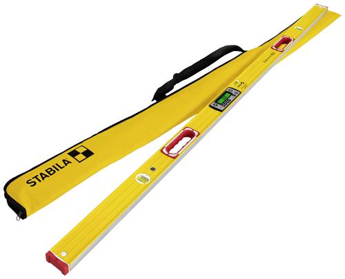 Stabila TECH 196 DL 19824 Digitale Wasserwaage mit Rutschstopper, inkl. Tasche 183cm 0.5 mm/m Stabila TECH 196 DL 19824 Digitale Wasserwaage mit Rutschstopper, inkl. Tasche 183cm 0.5 mm/m von Stabila