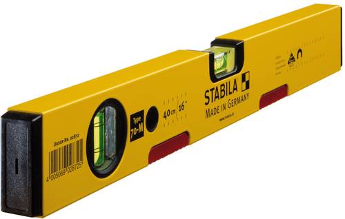 Stabila Type 70M 2872 Magnet-Wasserwaage mit Magnet 40cm 0.5 mm/m Stabila Type 70M 2872 Magnet-Wasserwaage mit Magnet 40cm 0.5 mm/m von Stabila